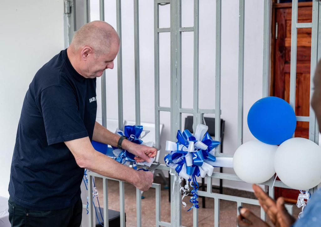 Official opening of female ward at Ribe Dispensary 