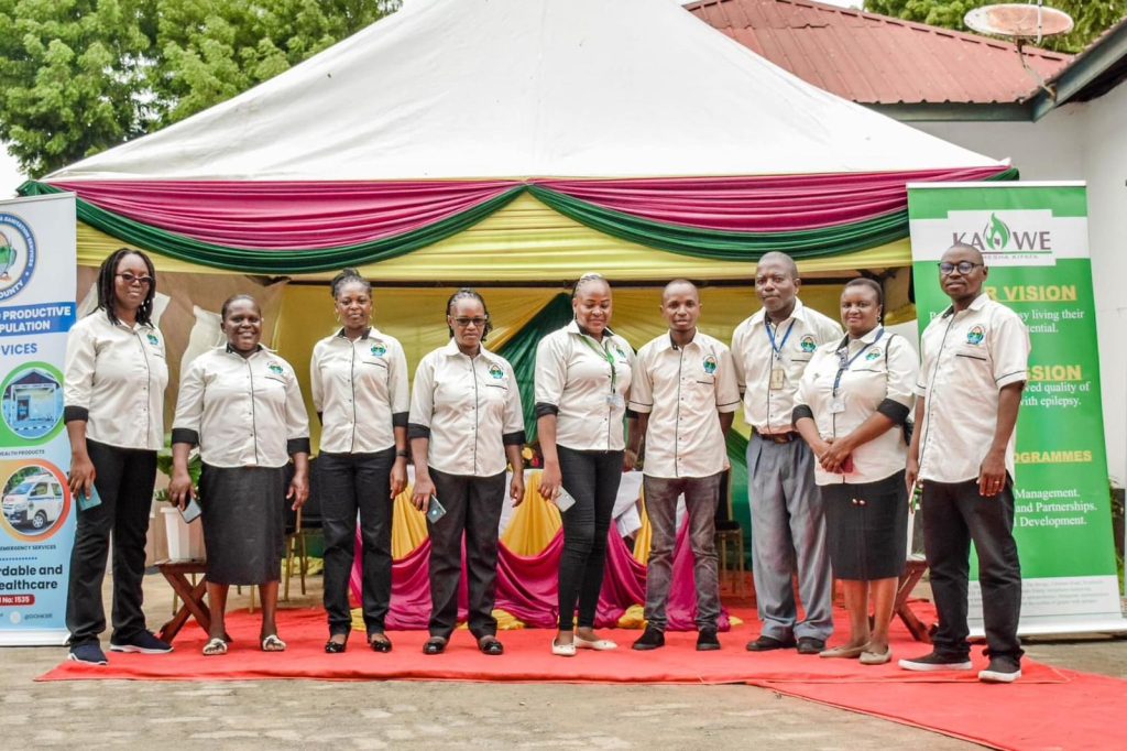 Kilifi team at The  modern epilepsy facility at Malindi Sub-County Hospital